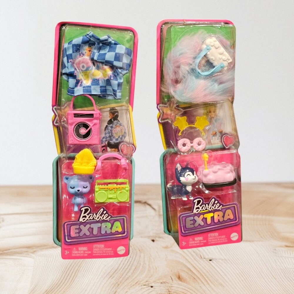 Barbie Extra Pet Fashion Pack Bundle (for dolls)